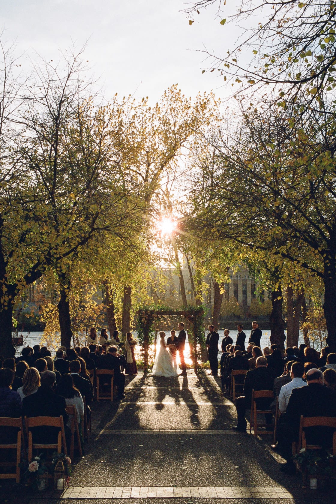 Minneapolis Outdoor Wedding Ceremony